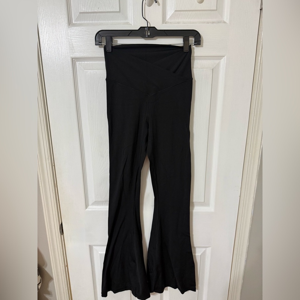 Aerie Crossover Flare Leggings